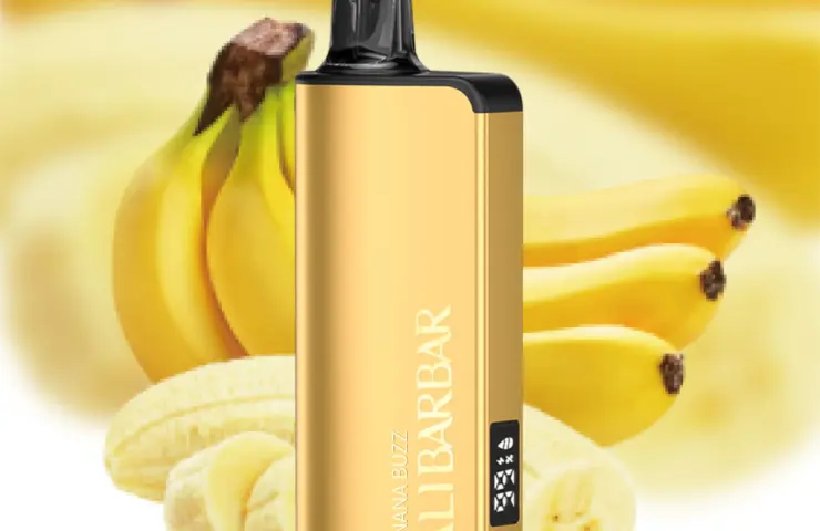 Alibarbar Ingot 9000 Disposable Vape Banana Buzz Flavored Australia