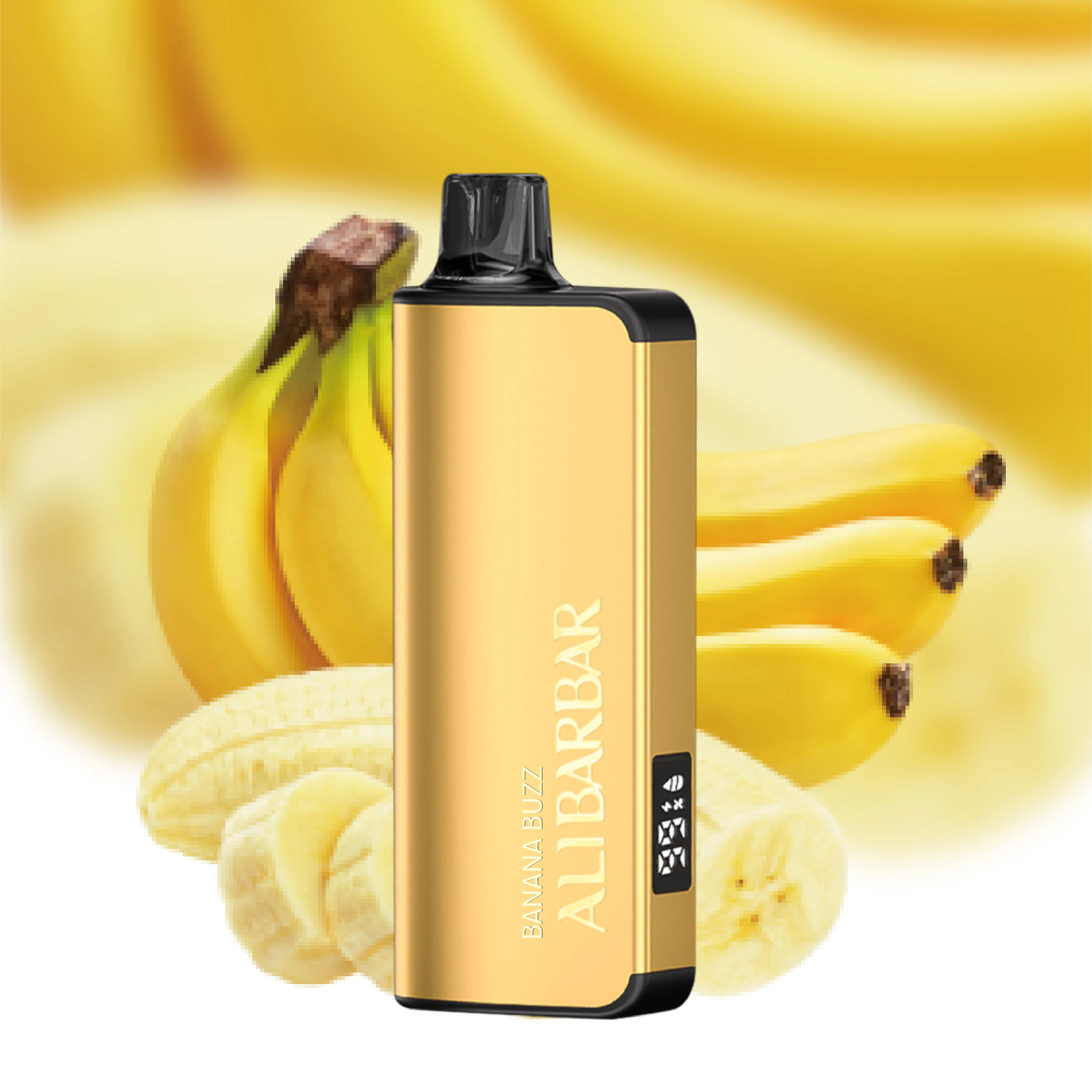 Alibarbar Ingot 9000 Disposable Vape Banana Buzz Flavored Australia