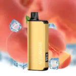 Alibarbar Ingot 9000 Puffs Disposable Vape Peach Ice Flavored Australia