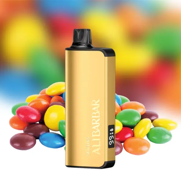 Alibarbar Ingot 9000 Puffs Disposable Vape Skittles Flavored Australia