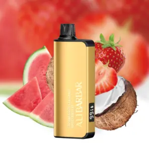 Alibarbar Ingot 9000 Puffs Disposable Vape Strawberry Coconut Watermelon Australia