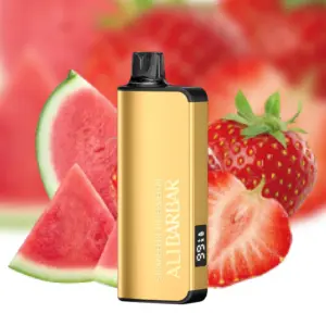 Alibarbar Ingot 9000 Puffs Disposable Vape Strawberry Watermelon Australia