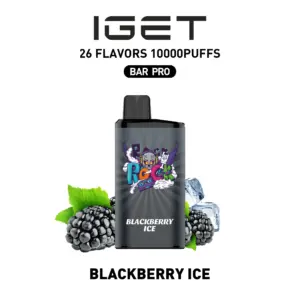 IGET BAR PRO 10000 Puffs BLACKBERRY ICE Flavored Australia