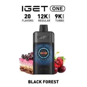 IGET ONE 12000 Puffs BLACK FOREST Flavored Australia