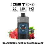 IGET ONE 12000 Puffs BLACKBERRY CHERRY POMEGRANATE Flavored Australia