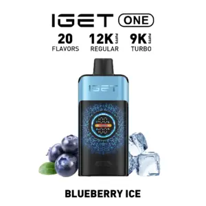 IGET ONE 12000 Puffs BLUEBERRY ICE Flavored Australia