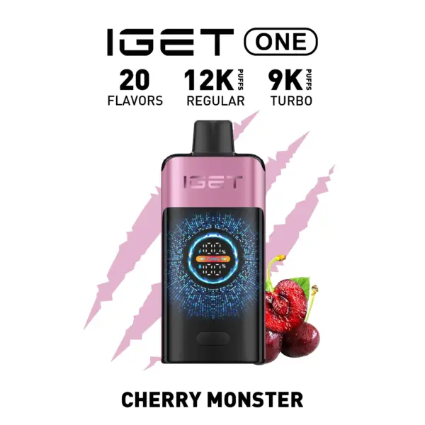 IGET ONE 12000 Puffs Cherry Monster Flavored Australia