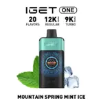 IGET ONE 12000 Puffs Mountain Spring Mint Ice Flavored Australia