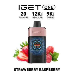 IGET ONE 12000 Puffs STRAWBERRY RASPBERRY Flavored Australia