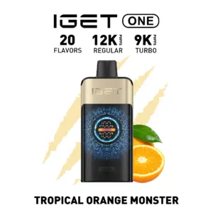 IGET ONE 12000 Puffs TROPICAL ORANGE MONSTER Flavored Australia